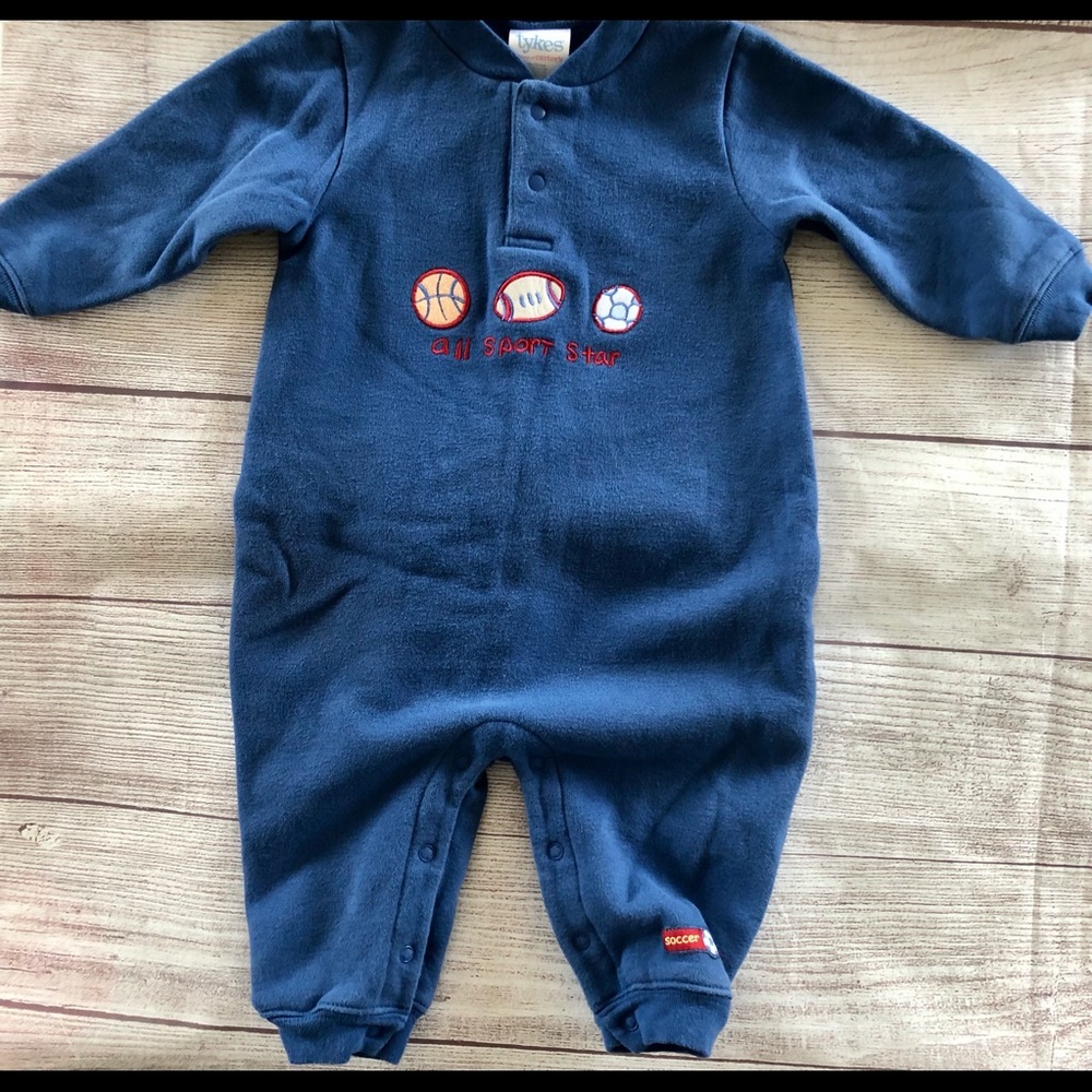 Tykes 12 Mo Onepiece LS/LP